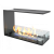 Встраиваемый торцевой сквозной очаг ZeFire Standart 1000 Zefire