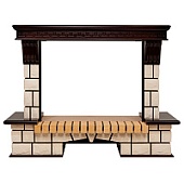 Портал для электрокамина Stone 33 AO