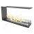 Встраиваемый торцевой сквозной очаг ZeFire Standart 1400 Zefire