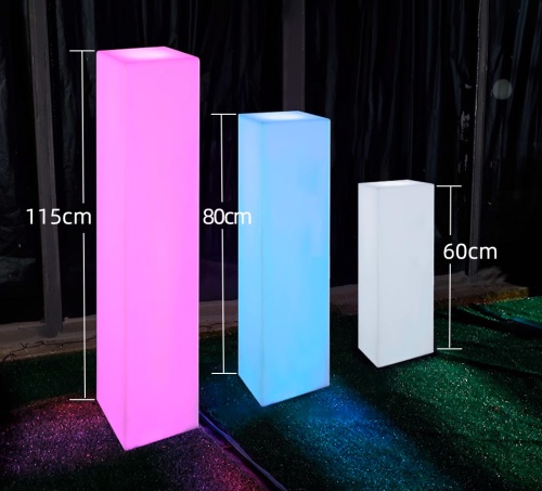 Светильник Колонна 30х190 питание от сети 220В, RGB