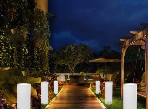 Светильник Цилиндр 16х36 питание от АКБ, RGB