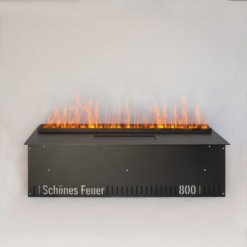 Электроочаг Schönes Feuer 3D FireLine 800 со стальной крышкой в Волгограде