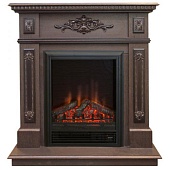 Каминокомплект Real Flame Lilian (темный орех)+Eugene