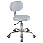 Стул мастера со спинкой ХРОМ Heliox CH3