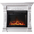 Каминокомплект InterFlame Милетта (белый)+Jupiter Black